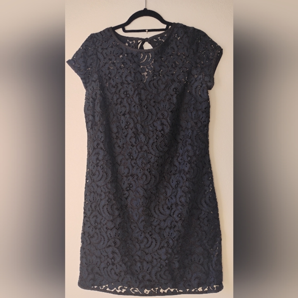 Elegant Black Lace Dress